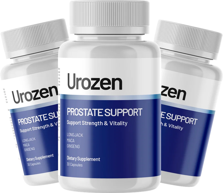 Urozen daily dietary supplement capsules, three bottle pack with free shipping